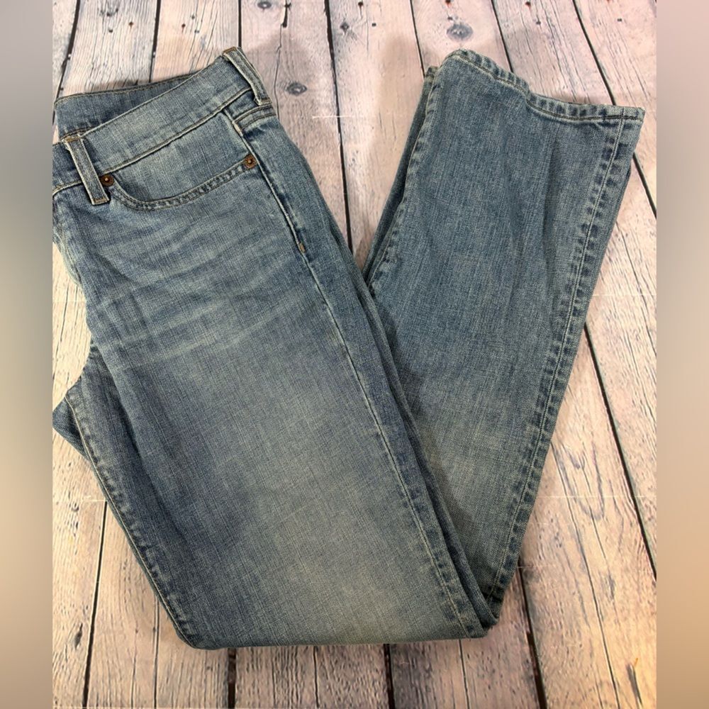 Gap Light Wash Y2K Retro Cowgirl Western Preppy Rocker Low Rise Flare Jeans 31 - Picture 1 of 10